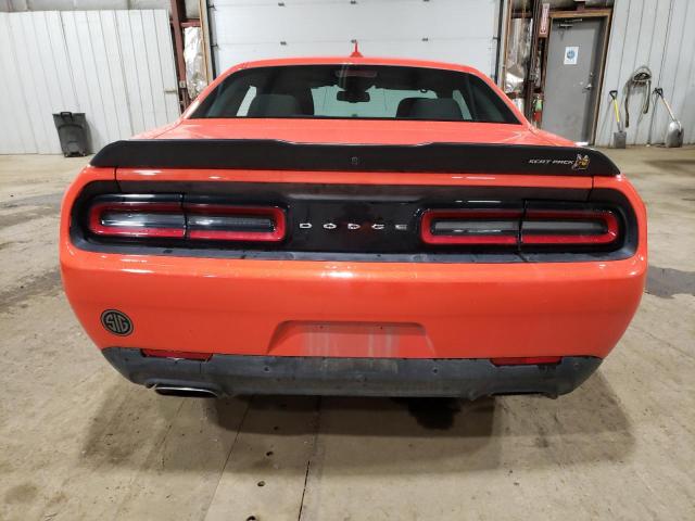 2C3CDZFJ4NH253724 - 2022 DODGE CHALLENGER R/T SCAT PACK ORANGE photo 6