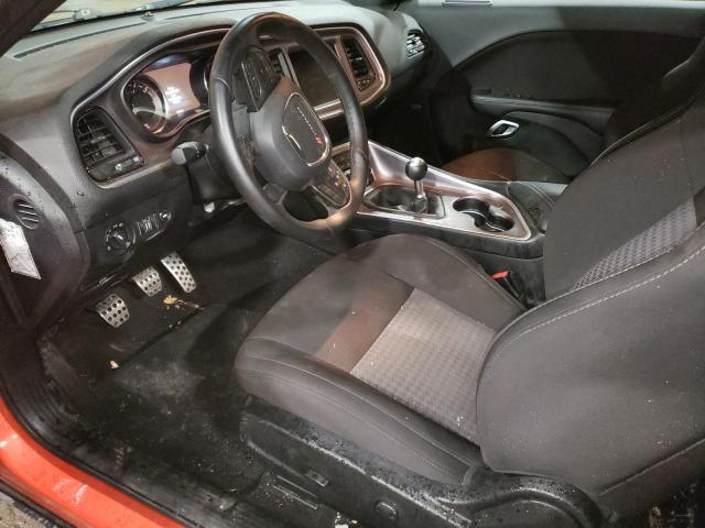2C3CDZFJ4NH253724 - 2022 DODGE CHALLENGER R/T SCAT PACK ORANGE photo 7