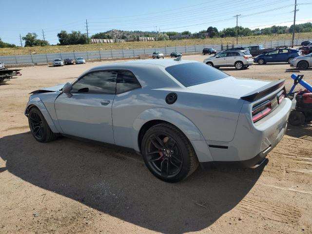 2C3CDZFJ6NH123525 - 2022 DODGE CHALLENGER R/T SCAT PACK GRAY photo 2