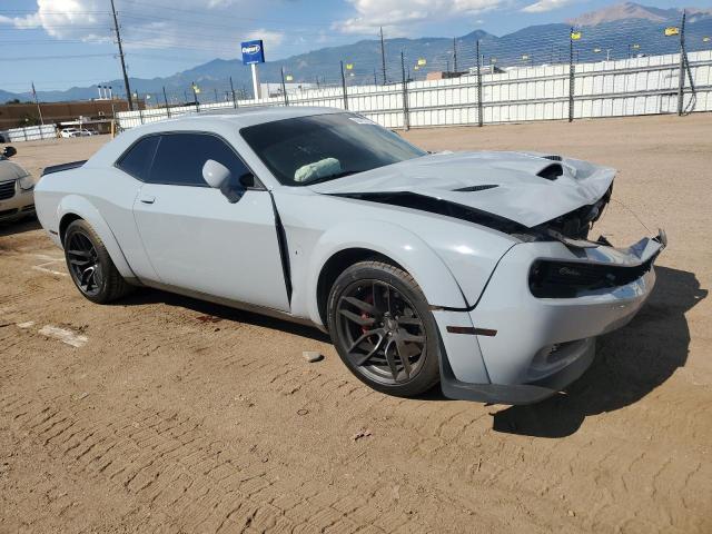 2C3CDZFJ6NH123525 - 2022 DODGE CHALLENGER R/T SCAT PACK GRAY photo 4