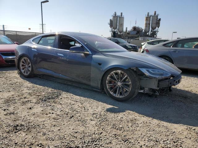5YJSA1E41GF171522 - 2016 TESLA MODEL S 灰色 照片 4