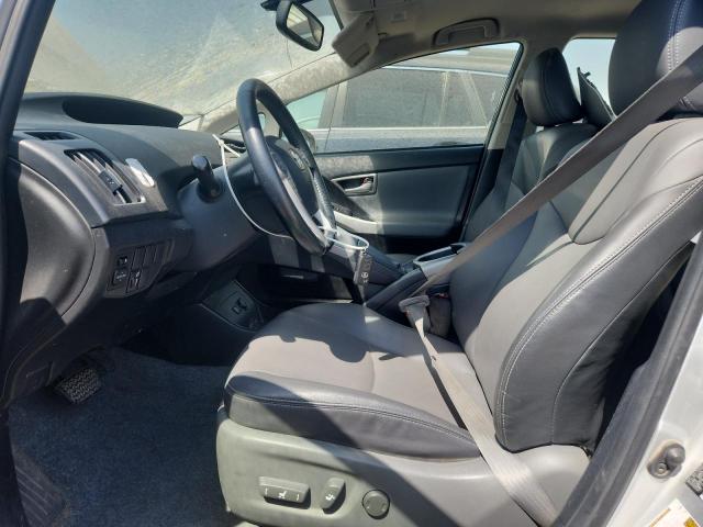 JTDKN3DU5D5607285 - 2013 TOYOTA PRIUS 银色 照片 7