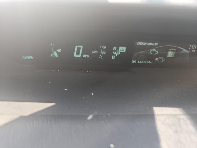 JTDKN3DU5D5607285 - 2013 TOYOTA PRIUS 银色 照片 9