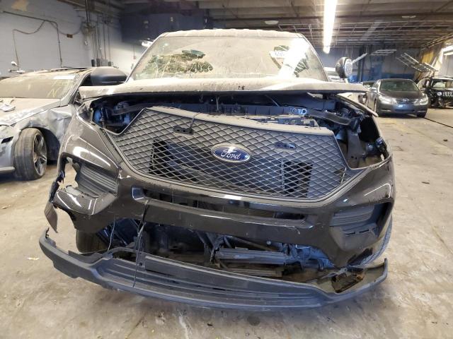 1FM5K8AB1LGA97196 - 2020 FORD EXPLORER POLICE INTERCEPTOR BLACK photo 5