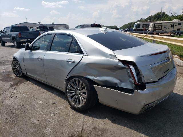 1G6AR5SX4F0143711 - 2015 CADILLAC CTS LUXURY COLLECTION SILVER photo 2