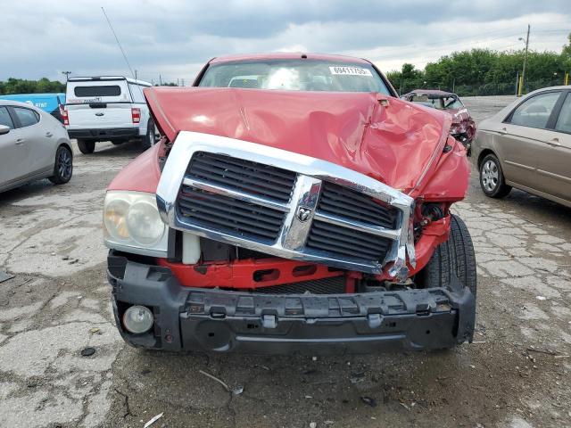 1D7HE48N96S504464 - 2006 DODGE DAKOTA QUAD SLT RED photo 5