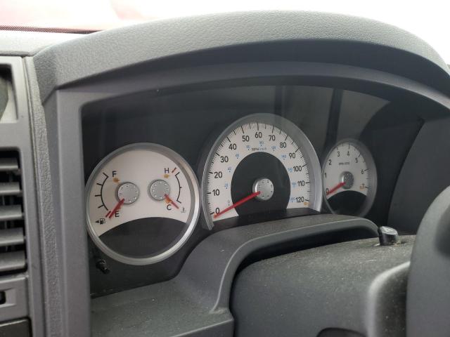 1D7HE48N96S504464 - 2006 DODGE DAKOTA QUAD SLT RED photo 9