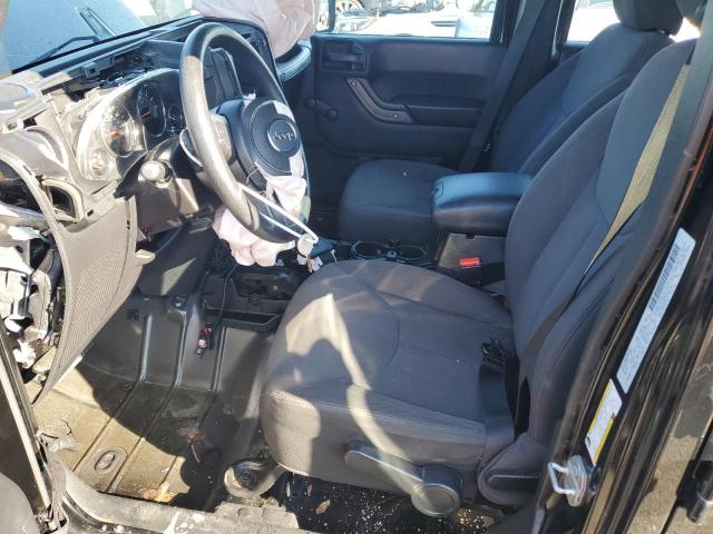 1C4BJWDGXGL267316 - 2016 JEEP WRANGLER U SPORT BLACK photo 7