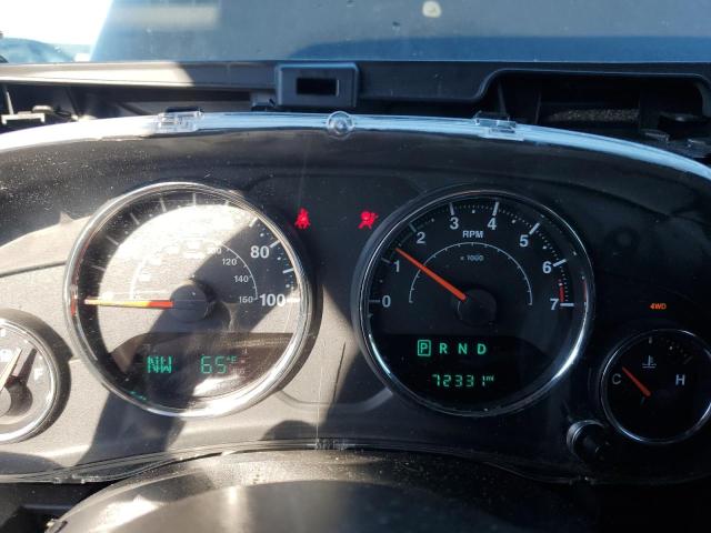 1C4BJWDGXGL267316 - 2016 JEEP WRANGLER U SPORT BLACK photo 9