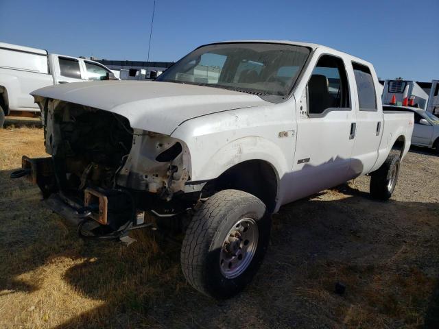 1FTWW31PX5ED21074 - 2005 FORD F350 SRW SUPER DUTY WHITE photo 1