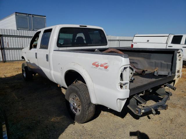 1FTWW31PX5ED21074 - 2005 FORD F350 SRW SUPER DUTY WHITE photo 2