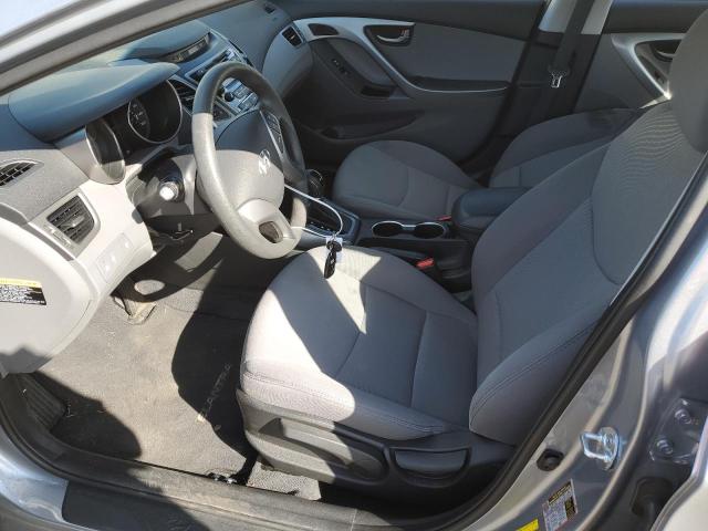 5NPDH4AE8GH783531 - 2016 HYUNDAI ELANTRA SE SILVER photo 7