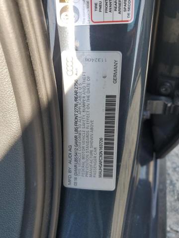 WAUHGAFC3GN163726 - 2016 AUDI A6 PRESTIGE ლურჯი ფოტო 12