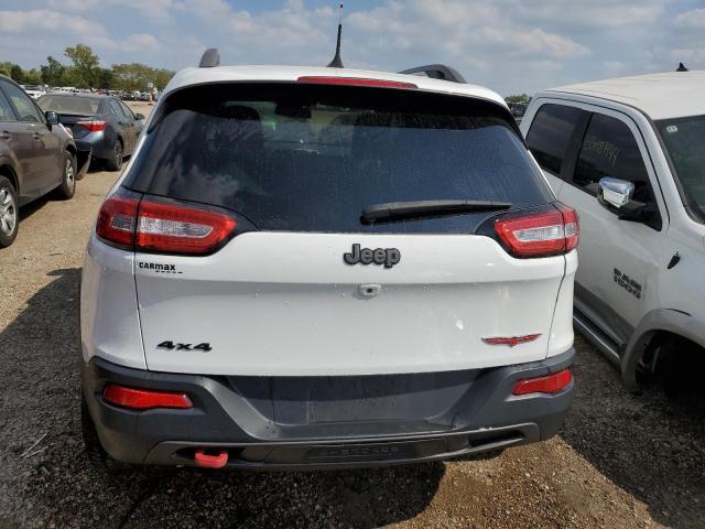 1C4PJMBB8GW241832 - 2016 JEEP CHEROKEE TRAILHAWK WHITE photo 6