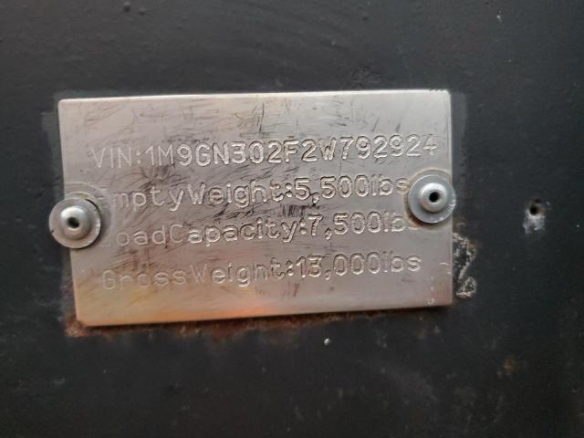 1M9GN302F2W792924 - 2012 MC TRAILER BLACK photo 10