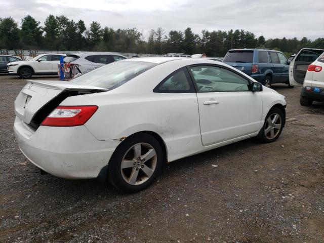 2HGFG12886H532455 - 2006 HONDA CIVIC EX WHITE photo 3