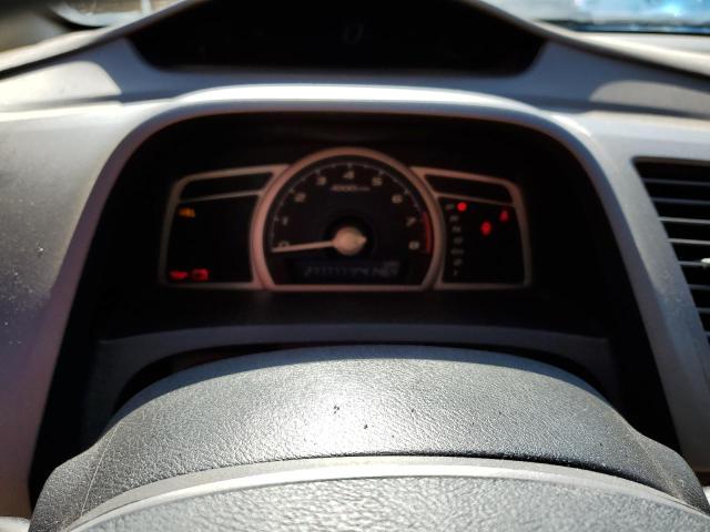 2HGFG12886H532455 - 2006 HONDA CIVIC EX WHITE photo 9