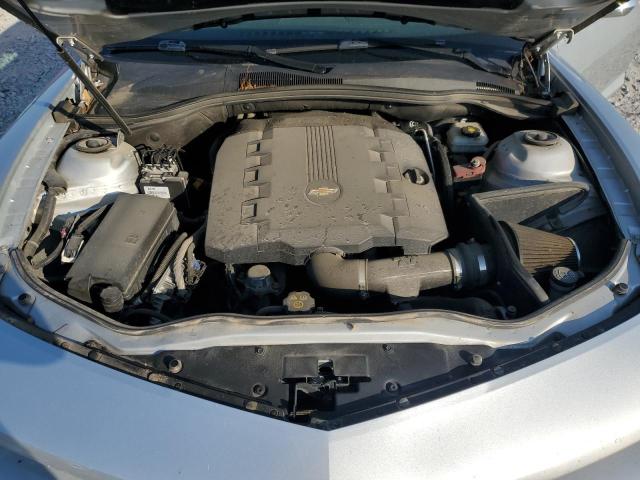 2G1FB1E37D9141388 - 2013 CHEVROLET CAMARO LT SILVER photo 11