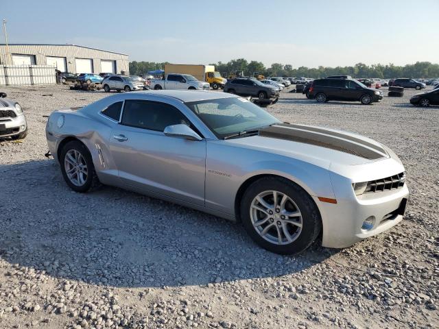 2G1FB1E37D9141388 - 2013 CHEVROLET CAMARO LT SILVER photo 4
