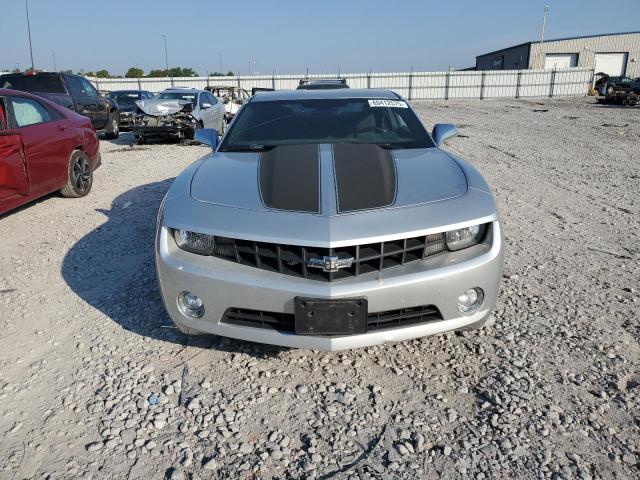 2G1FB1E37D9141388 - 2013 CHEVROLET CAMARO LT SILVER photo 5