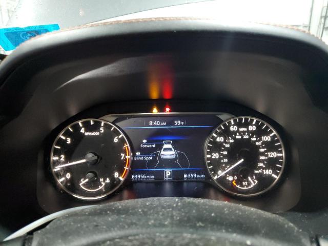 1N4BL4CV6KC154086 - 2019 NISSAN ALTIMA SR ნაცრისფერი ფოტო 9