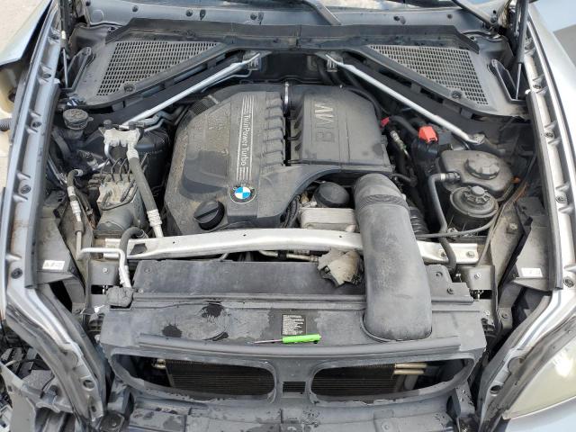 5UXZV4C5XCL750644 - 2012 BMW X5 XDRIVE35I GRAY photo 12