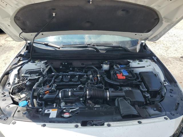 1HGCV1F36NA110950 - 2022 HONDA ACCORD SPORT WHITE photo 11