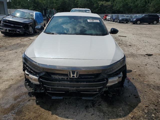 1HGCV1F36NA110950 - 2022 HONDA ACCORD SPORT WHITE photo 5
