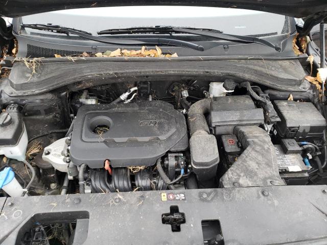 5NMS3CAD1LH181911 - 2020 HYUNDAI SANTA FE SEL Սև լուսանկար 12