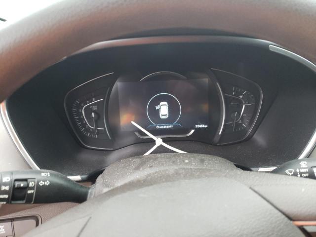 5NMS3CAD1LH181911 - 2020 HYUNDAI SANTA FE SEL Սև լուսանկար 9