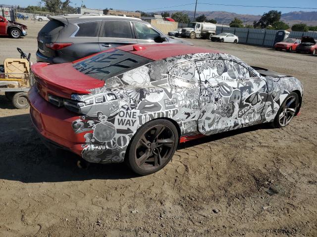1G1FE1R70K0151613 - 2019 CHEVROLET CAMARO SS ორფეროვანი ფოტო 3