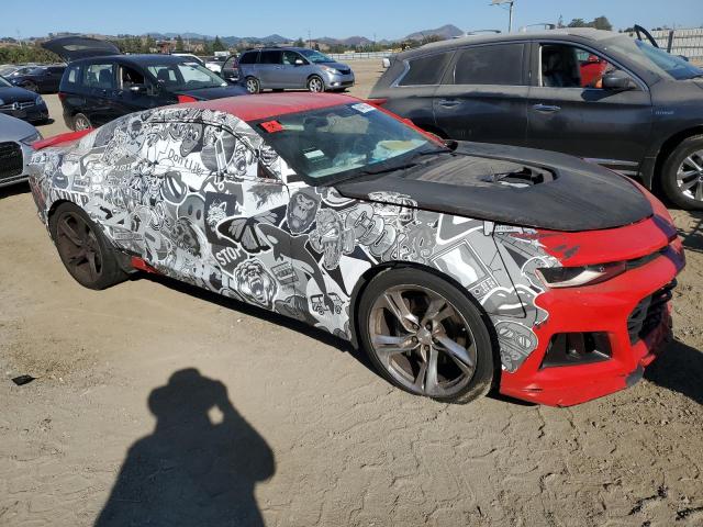 1G1FE1R70K0151613 - 2019 CHEVROLET CAMARO SS ორფეროვანი ფოტო 4