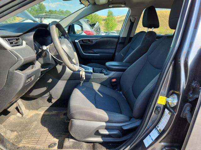 2T3G1RFV3MC230301 - 2021 TOYOTA RAV4 LE CHARCOAL photo 7