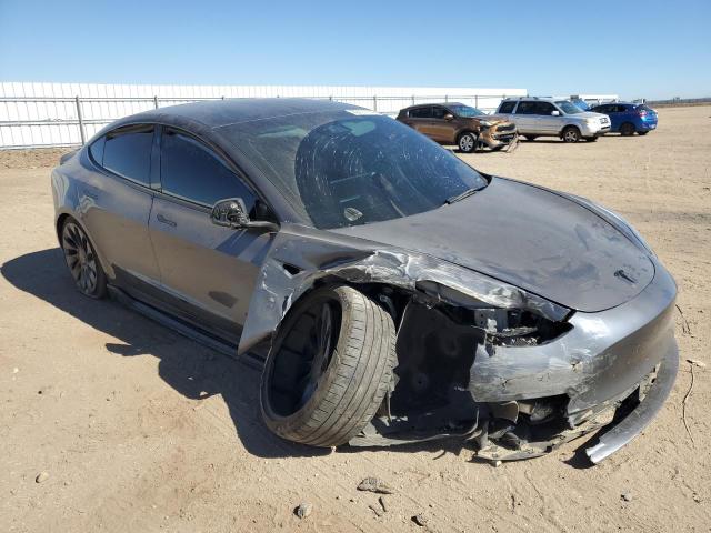 5YJ3E1EC0PF715234 - 2023 TESLA MODEL 3 GRAY photo 4