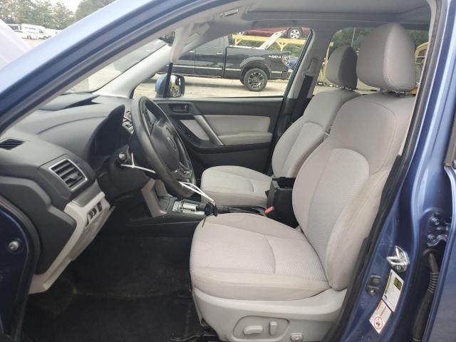 JF2SJAFC0GH539938 - 2016 SUBARU FORESTER 2.5I PREMIUM Mavi foto 7