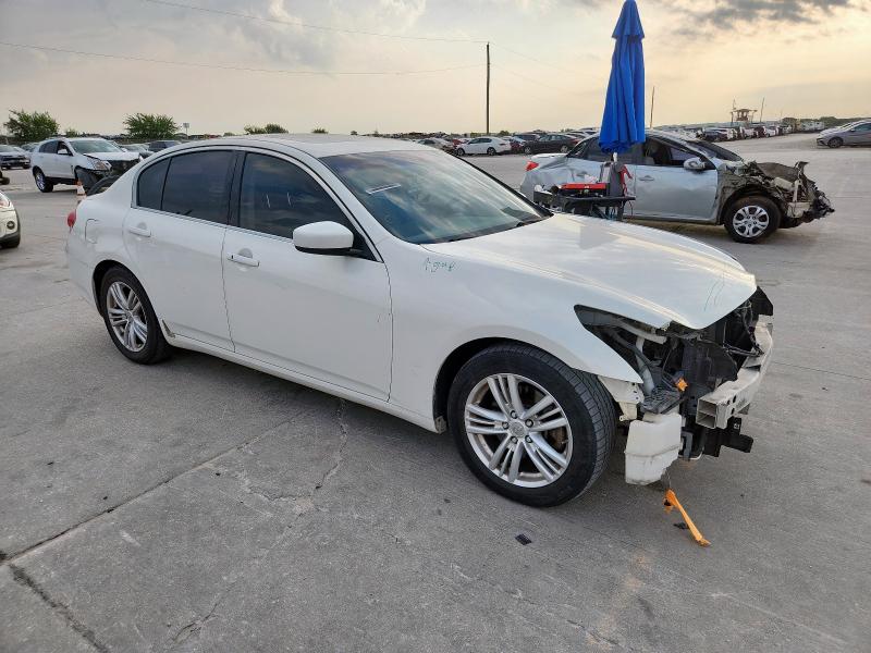 JN1CV6AP0CM623521 - 2012 INFINITI G37 BASE WHITE photo 4