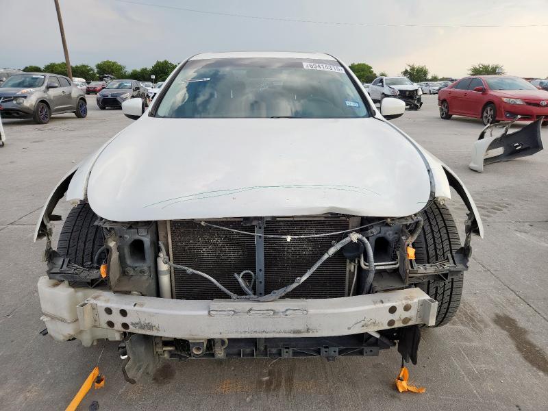 JN1CV6AP0CM623521 - 2012 INFINITI G37 BASE WHITE photo 5