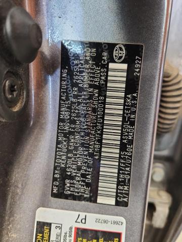 4T1BF1FK9FU100018 - 2015 TOYOTA CAMRY LE GRAY photo 12