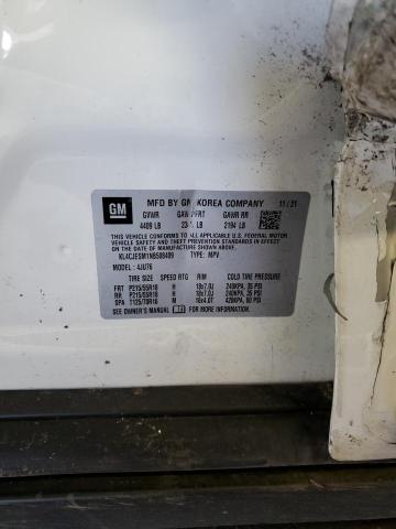 KL4CJESM1NB508409 - 2022 BUICK ENCORE PREFERRED WHITE photo 14