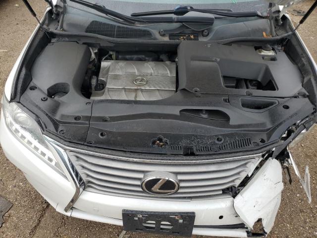 2T2ZK1BA7EC146546 - 2014 LEXUS RX 350 WHITE photo 11