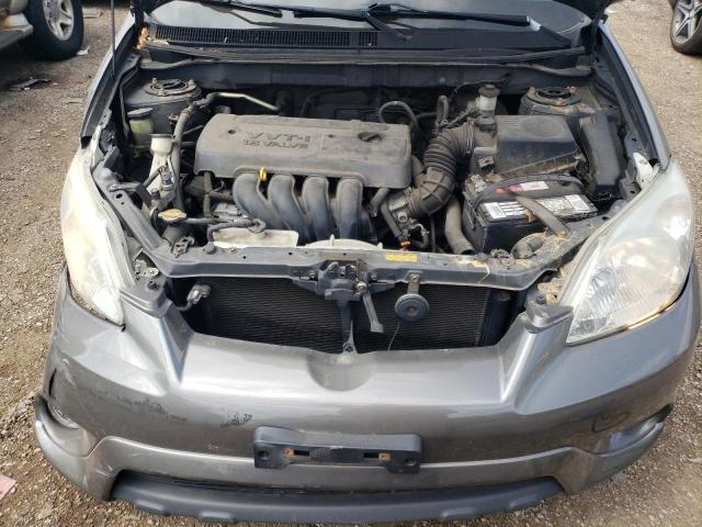 2T1KR32E16C609668 - 2006 TOYOTA COROLLA MA XR GRAY photo 11