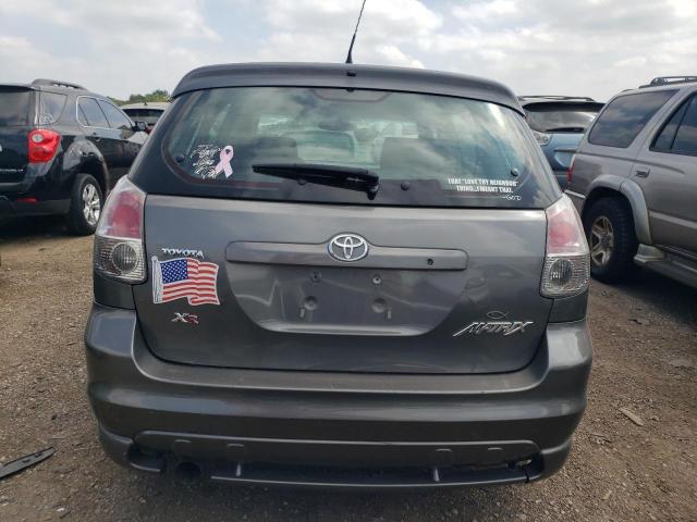 2T1KR32E16C609668 - 2006 TOYOTA COROLLA MA XR GRAY photo 6