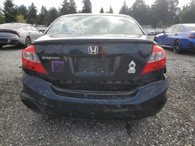 19XFB2F54CE373945 - 2012 HONDA CIVIC LX შავი ფოტო 6