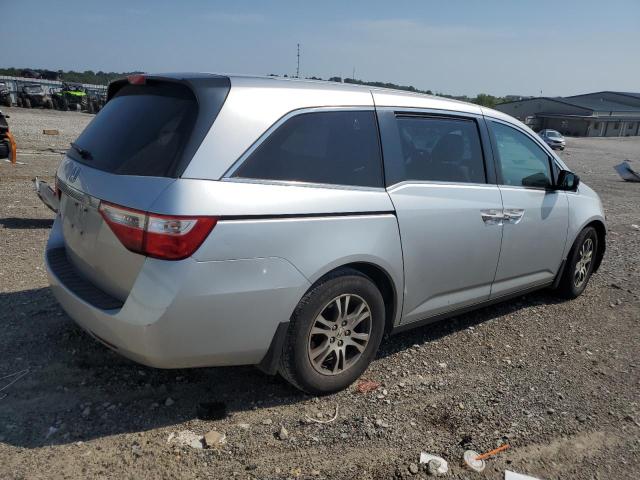 5FNRL5H40BB101322 - 2011 HONDA ODYSSEY EX SILVER photo 3