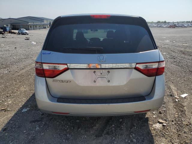 5FNRL5H40BB101322 - 2011 HONDA ODYSSEY EX SILVER photo 6