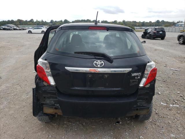 VNKKTUD34EA000362 - 2014 TOYOTA YARIS BLACK photo 6