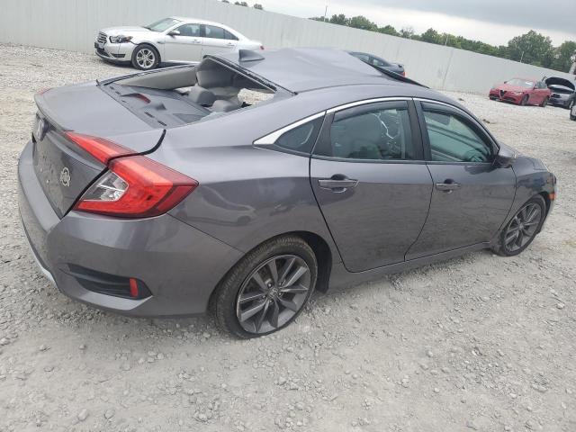 19XFC1F3XLE005629 - 2020 HONDA CIVIC EX GRAY photo 3