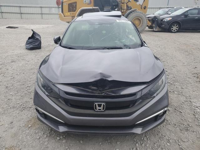 19XFC1F3XLE005629 - 2020 HONDA CIVIC EX GRAY photo 5
