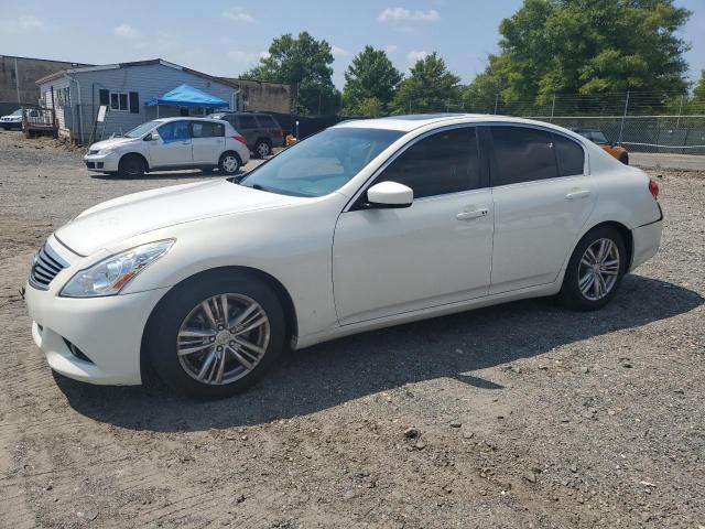 JN1CV6AP1DM722043 - 2013 INFINITI G37 BASE WHITE photo 1