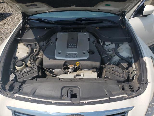 JN1CV6AP1DM722043 - 2013 INFINITI G37 BASE WHITE photo 11